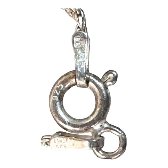 Vintage James Avery Sterling Silver Descending Dove Pendant Necklace Religious - Picture 9 of 14